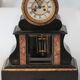 Old notary clock brocot movement and pendulum 2 bulbs 19th
