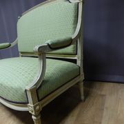Louis XVI style lacquered sofa