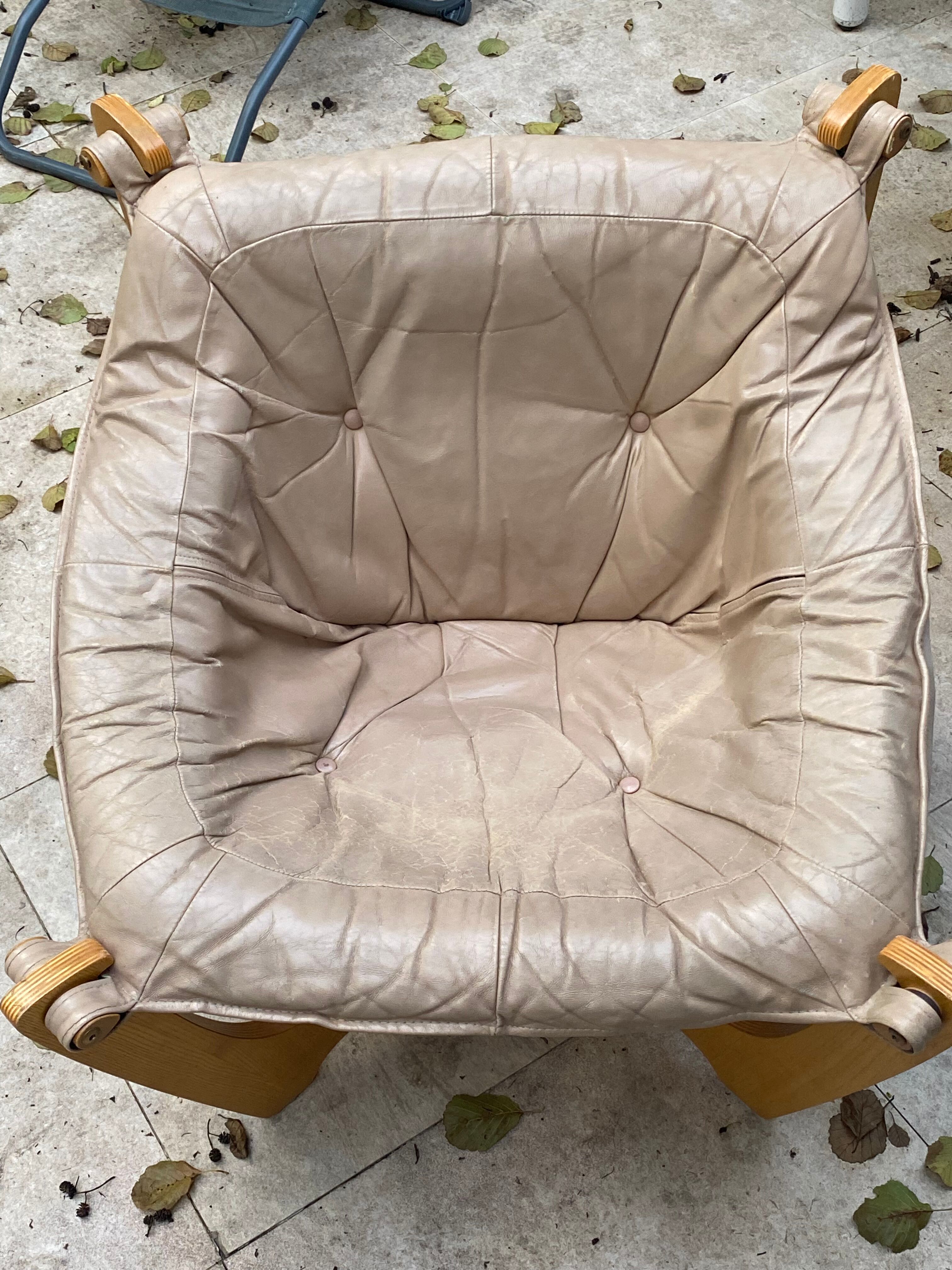 Set of 2 'Luna' armchairs by Odd Knutsen, Norway 1970