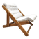 Chaise longue pliante vintage Kon Tiki Gillis Lundgren Ikea