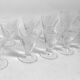 50s water glass set + 8 wine glasses