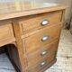 1950s oak office counter