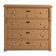 Central European high chest of drawers with four washed pine drawers – Central Europe, around 1900