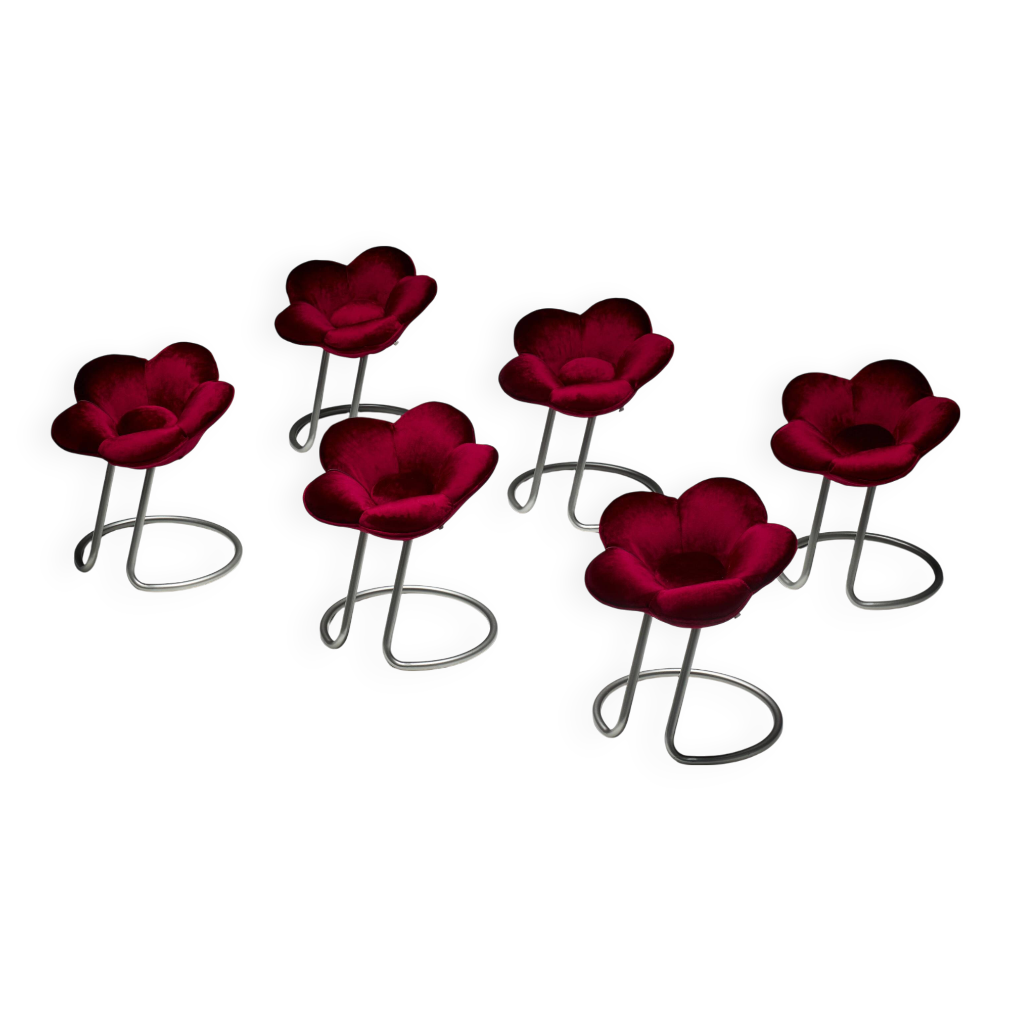 Soshun Flower Stools by Masanori Umeda for Edra, Italy, 1990s