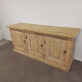 Rustic 3-door sideboard