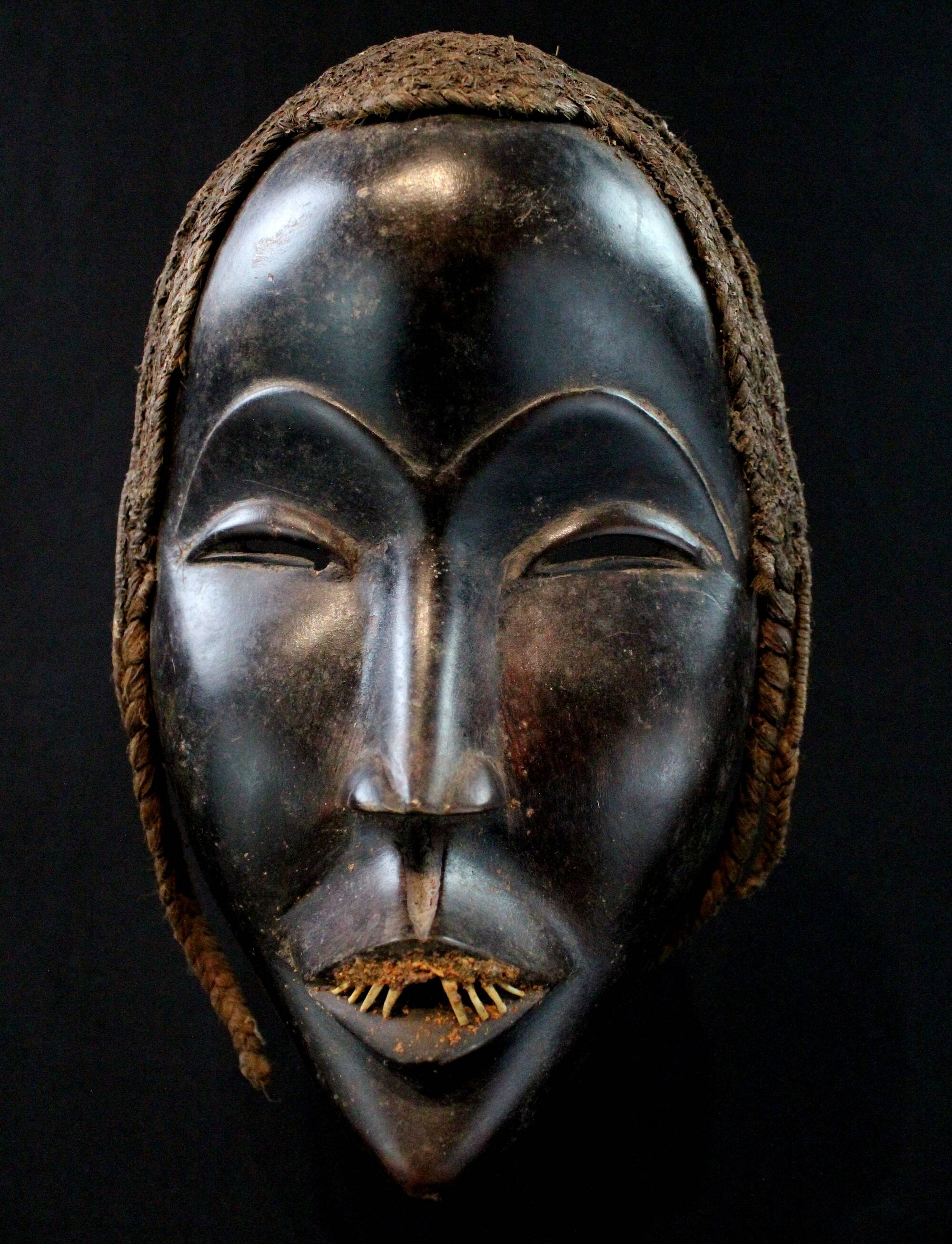 Dan Running Mask - African Art - Ivory Coast - 23 cm