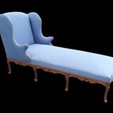 Antique Louis XV style duchess chaise longue