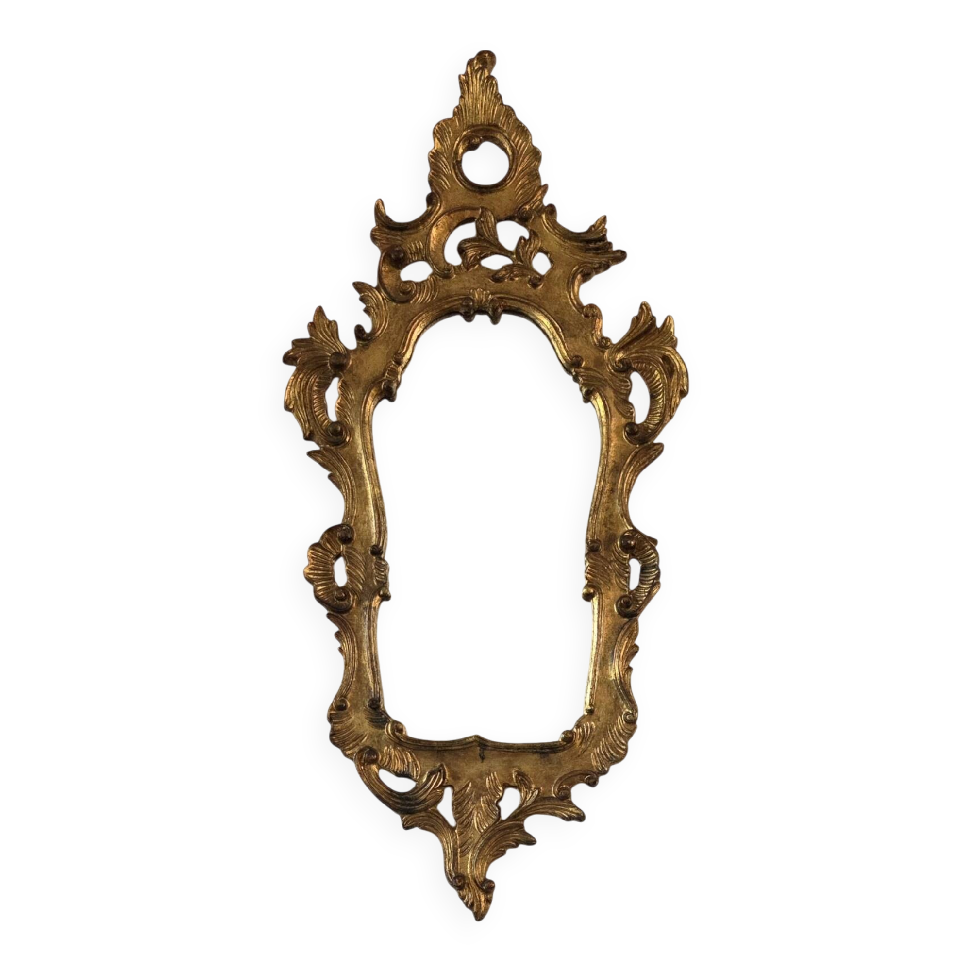 Miroir baroque en bois doré