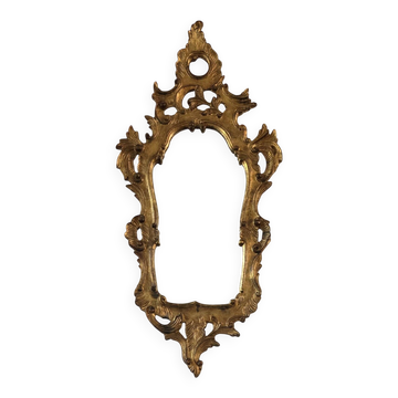 Baroque mirror in gilded wood