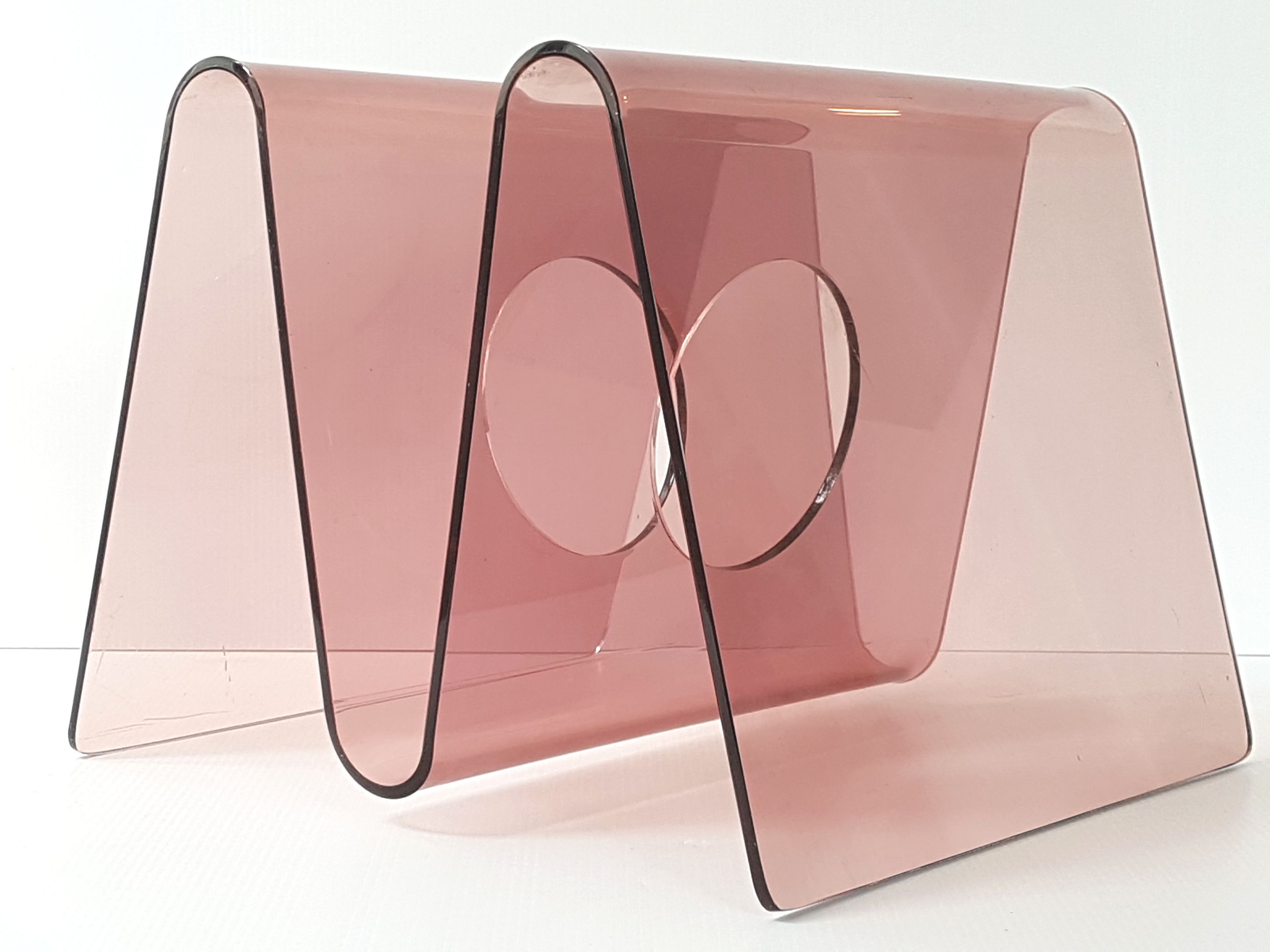 1970 Plexiglas magazine holder