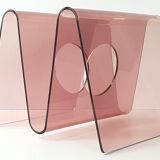 1970 Plexiglas magazine holder