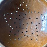 Glazed earthenware drainer