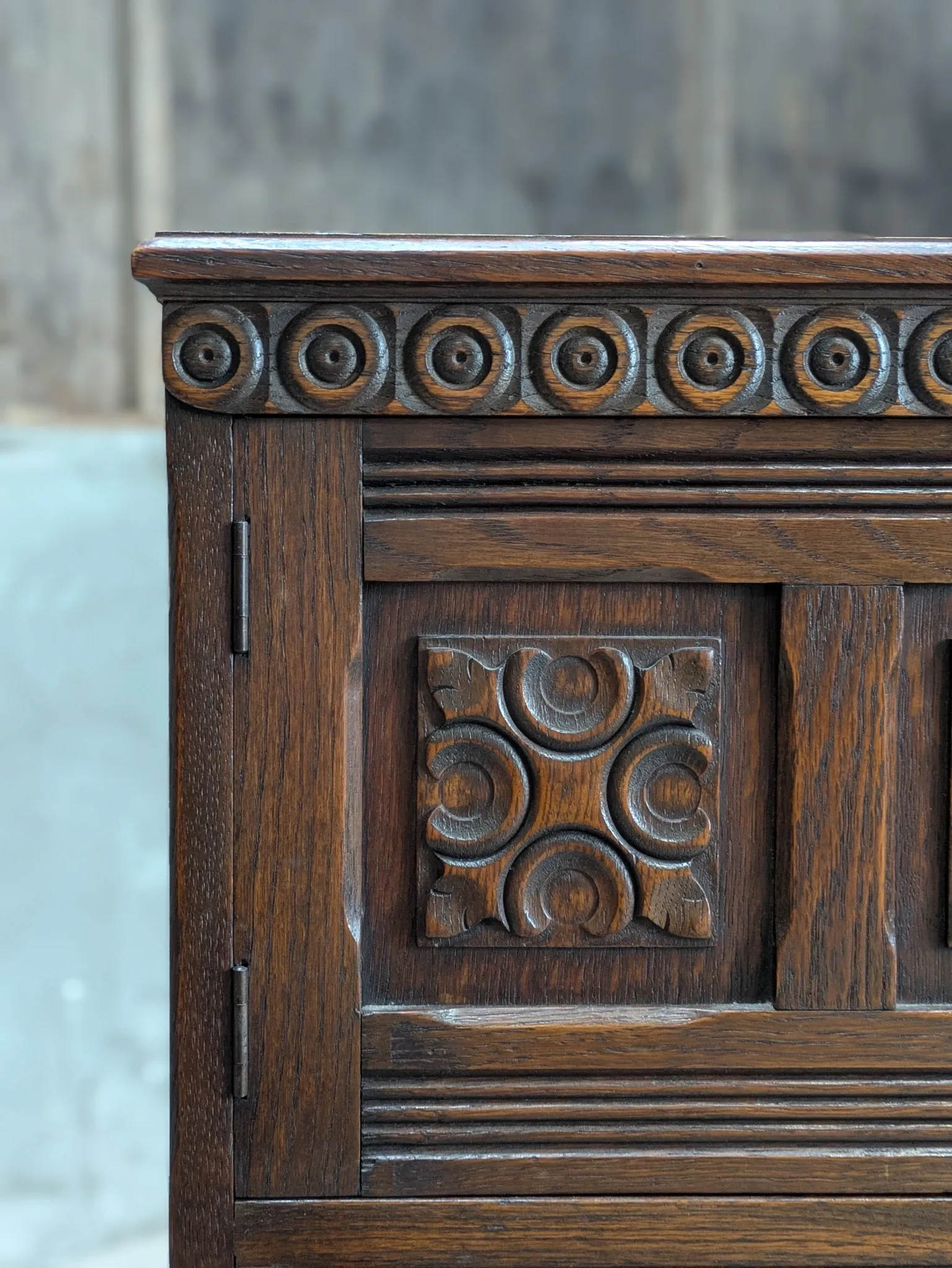 English high chest of drawers