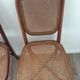 Series of 6 bistro chairs from the 50s patented SGDG