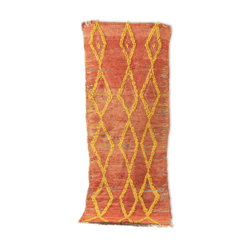Vintage boujad, berber rug, 82 x 210