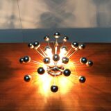 German atomic table lamp from the mid-century space age by Cosack.