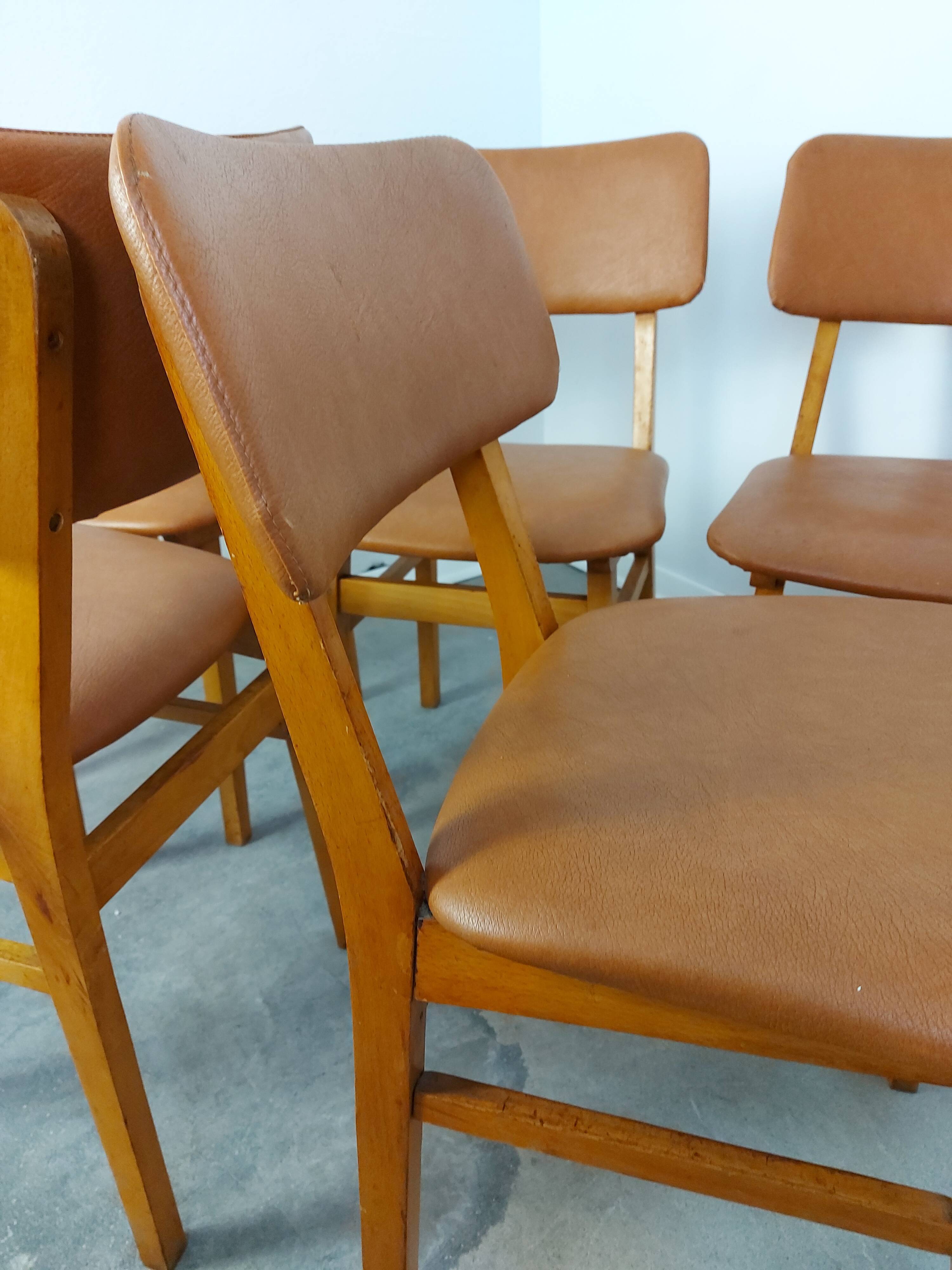 Dining Chair, 1970s, Set of 6