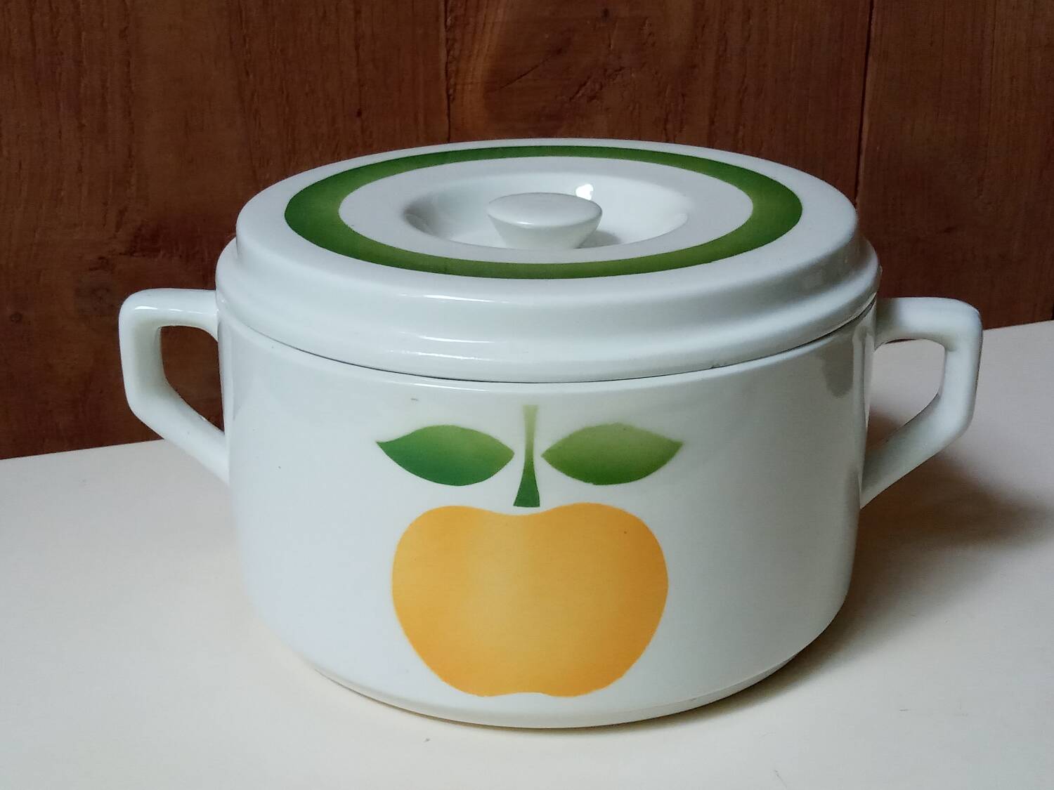 Apple soup tureen, Moulin des Loups, 1960s/1970s