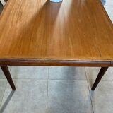 Vintage extendable teak table