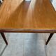 Vintage extendable teak table
