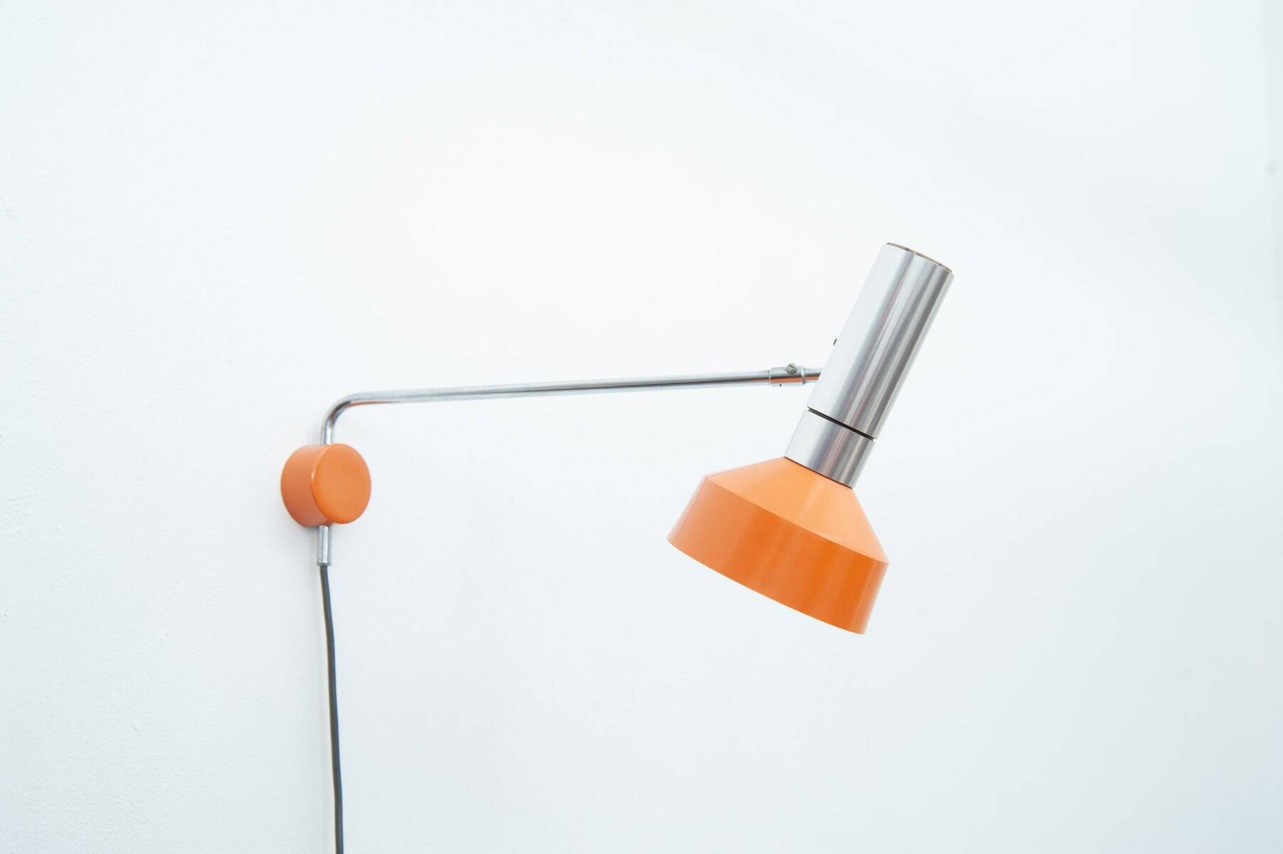 Set of 2x Minilux wall lamps by Rosemarie & Rico Baltensweiler, 1960s