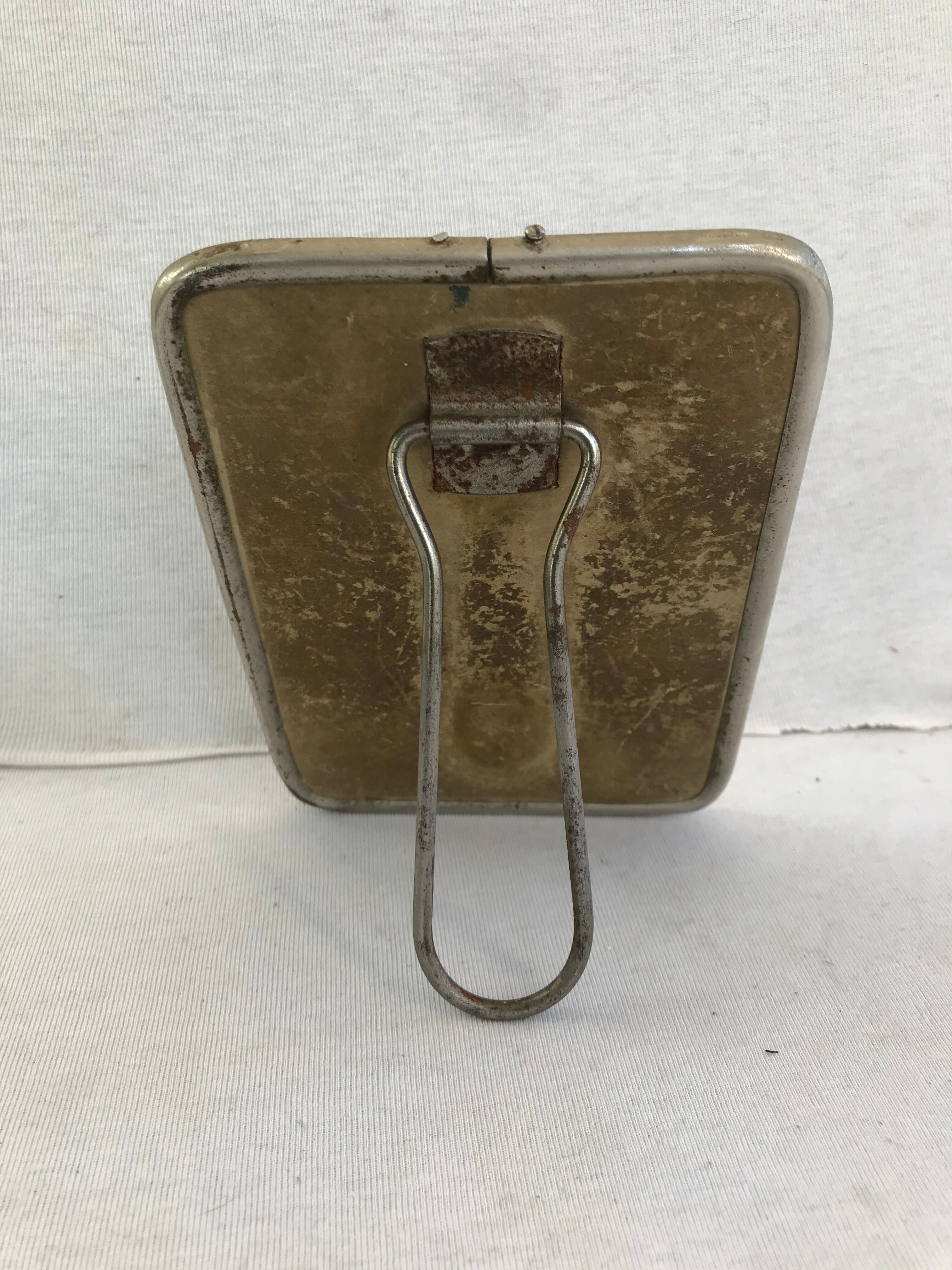 Former barber mirror