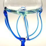 Blown crystal jellyfish bowl, creation by Vessiere at Baccarat.