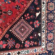 Very beautiful antique Persian carpet Malayer handmade 180x322 cm