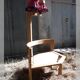 Banquette d'angle lampadaire Guillerme et Chambron