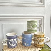 4 English ceramic mugs from the 70s