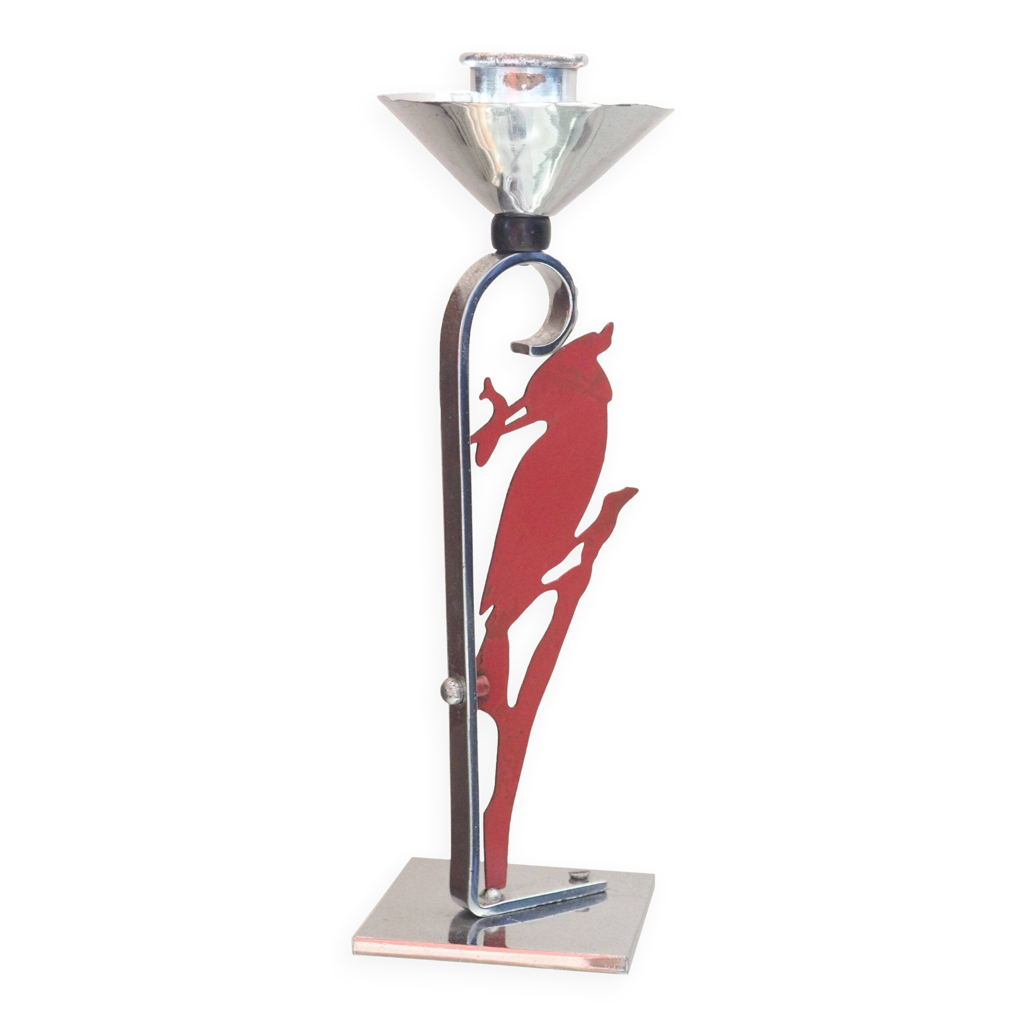 Kingfisher candlestick, 1940s