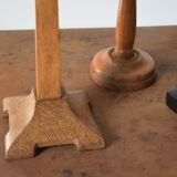 Lot of 3 wooden hat doors