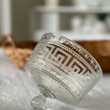 Art deco crystal bell