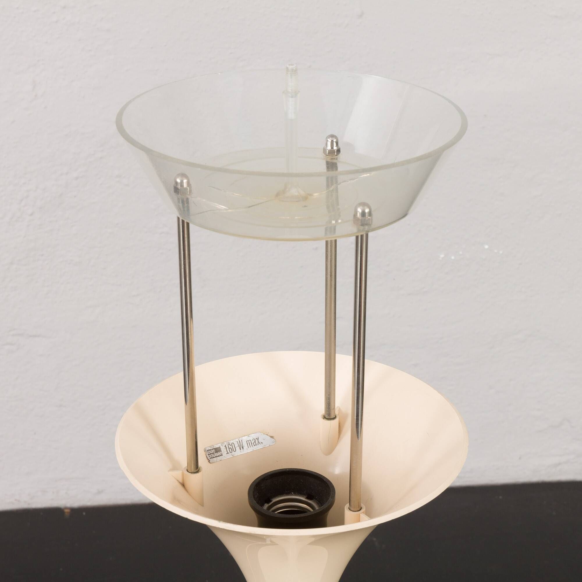 Panthella acrylic table lamp by Verner Panton for Louis Poulsen, Denmark, 1970s