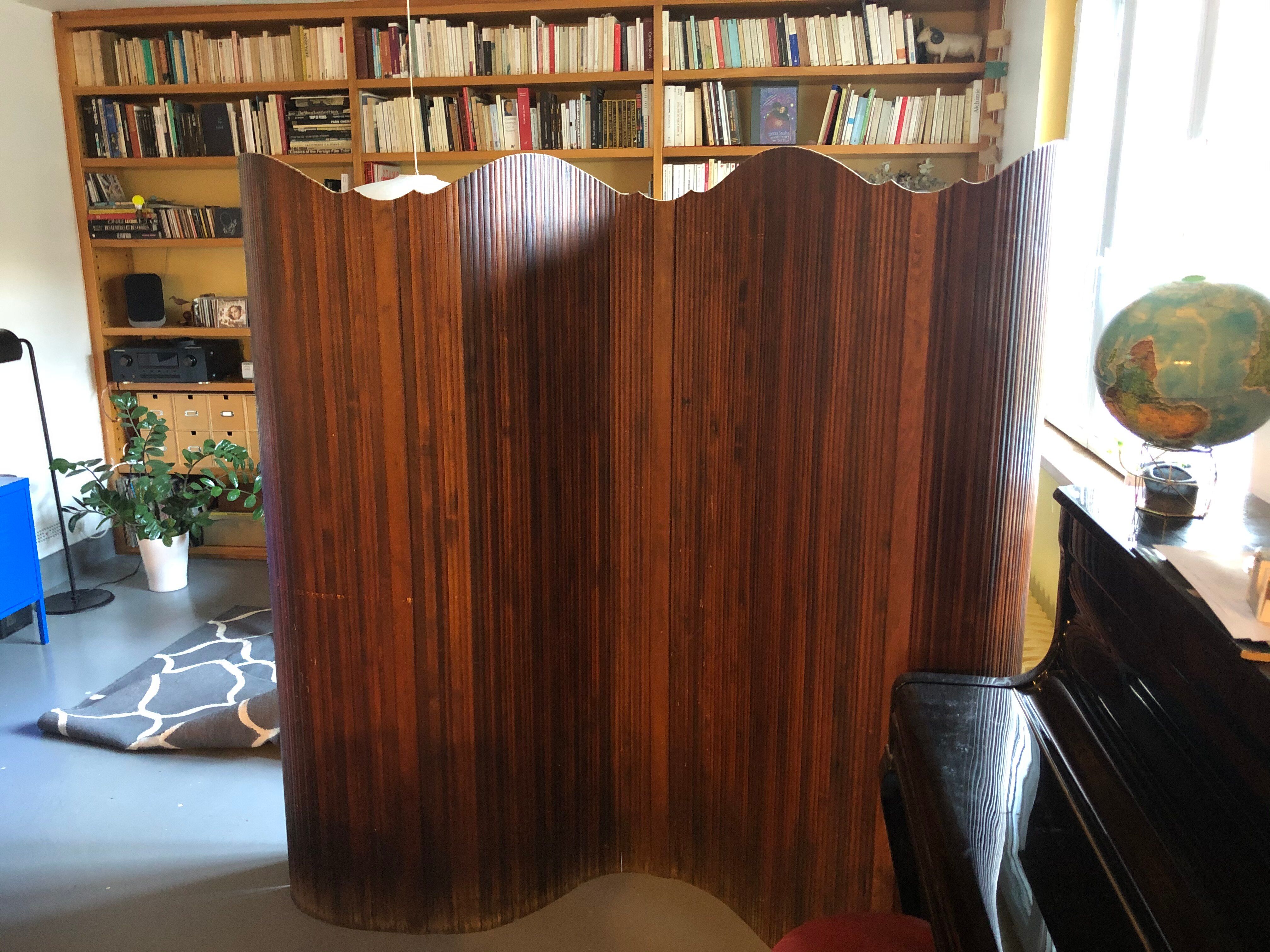 Wooden screen das the Jomain Baumann style