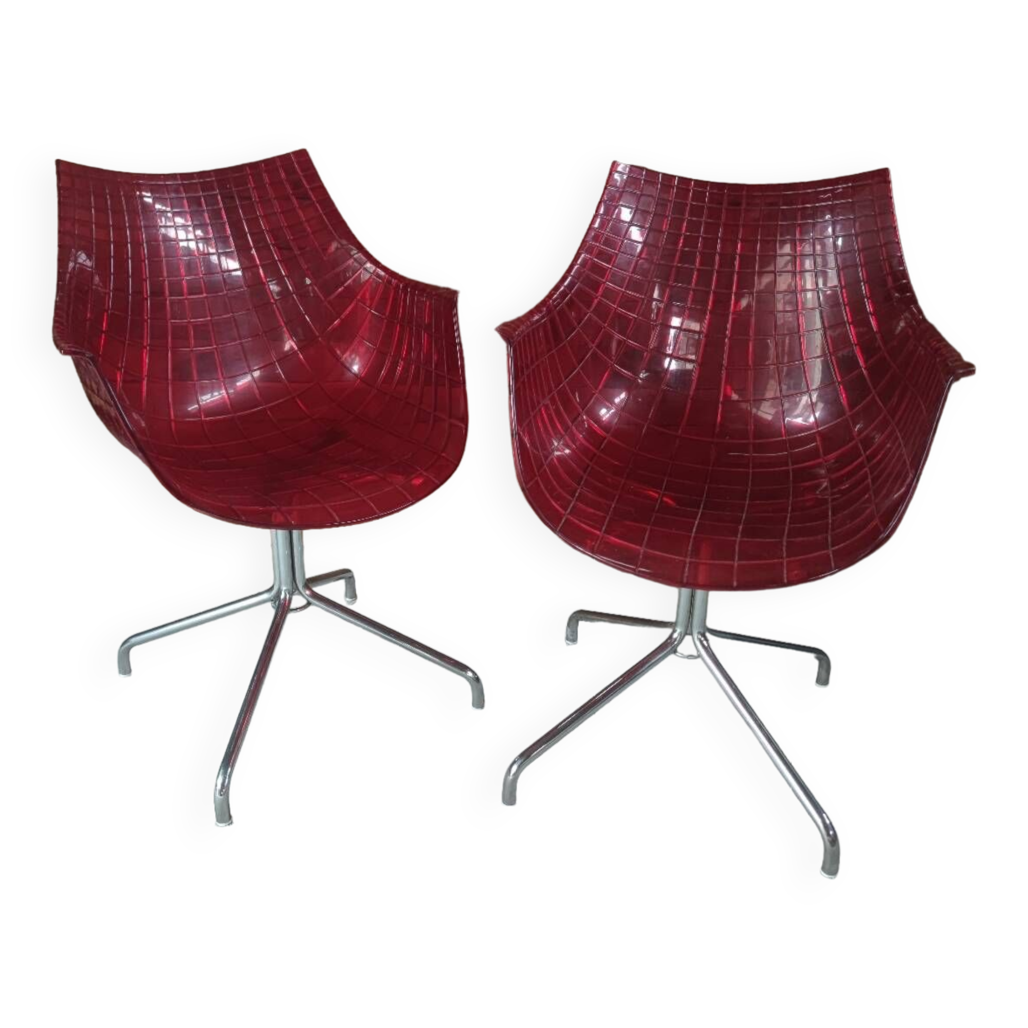 Lot de 2 chaises meridiana