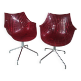 Set of 2 Meridiana chairs