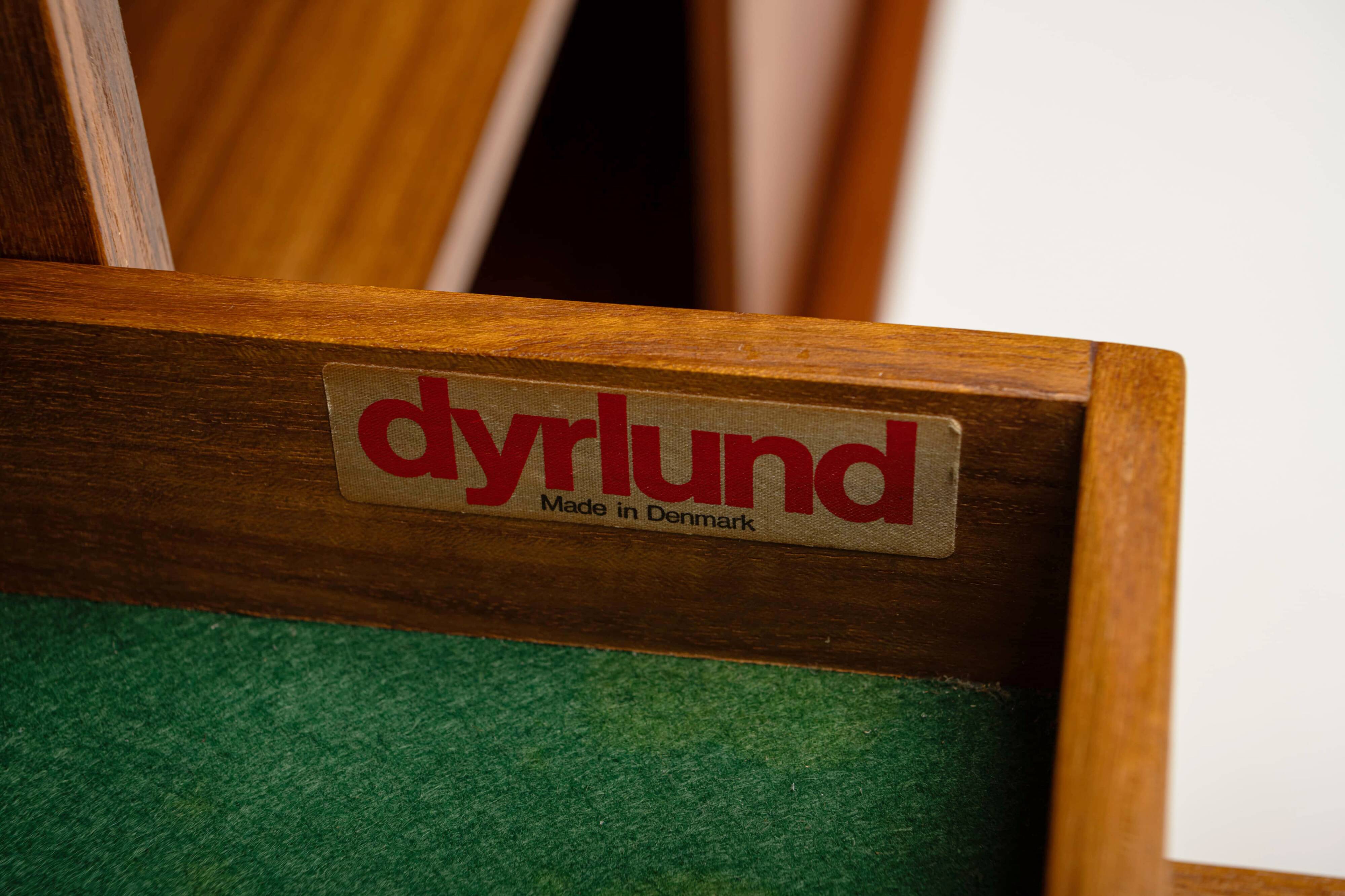 Tambour door sideboard by Dyrlund