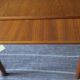 Large mid-century teak extendable dining table 244 x 90 cm, Denmark 1960s
