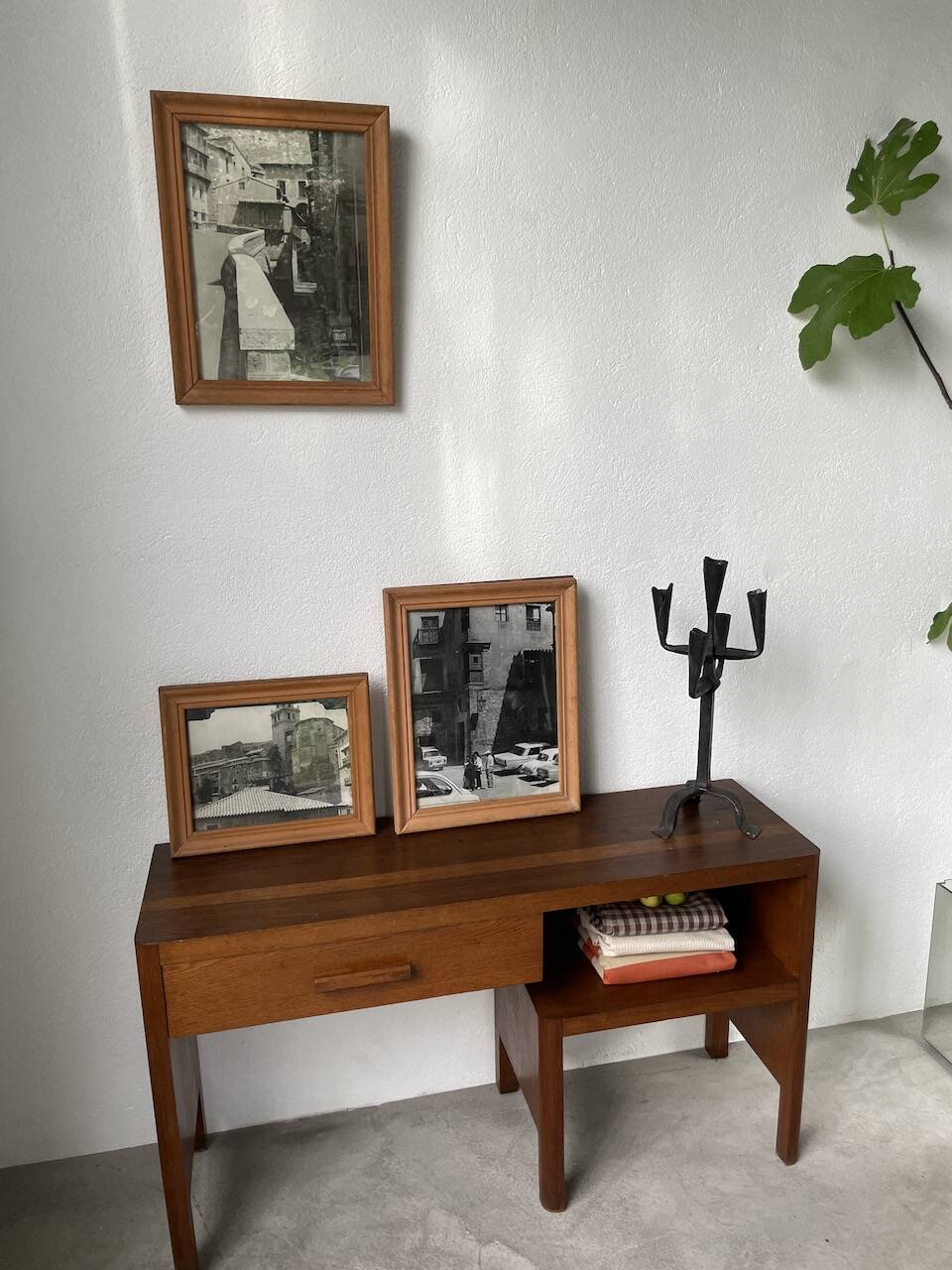 Set de trois photos noir et blanc 1950