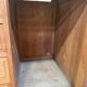 Meuble de métier de postier en enfilade et commode chêne massif 1950