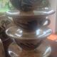 Large ceramic tea service signed Vallauris, vintage 1960.