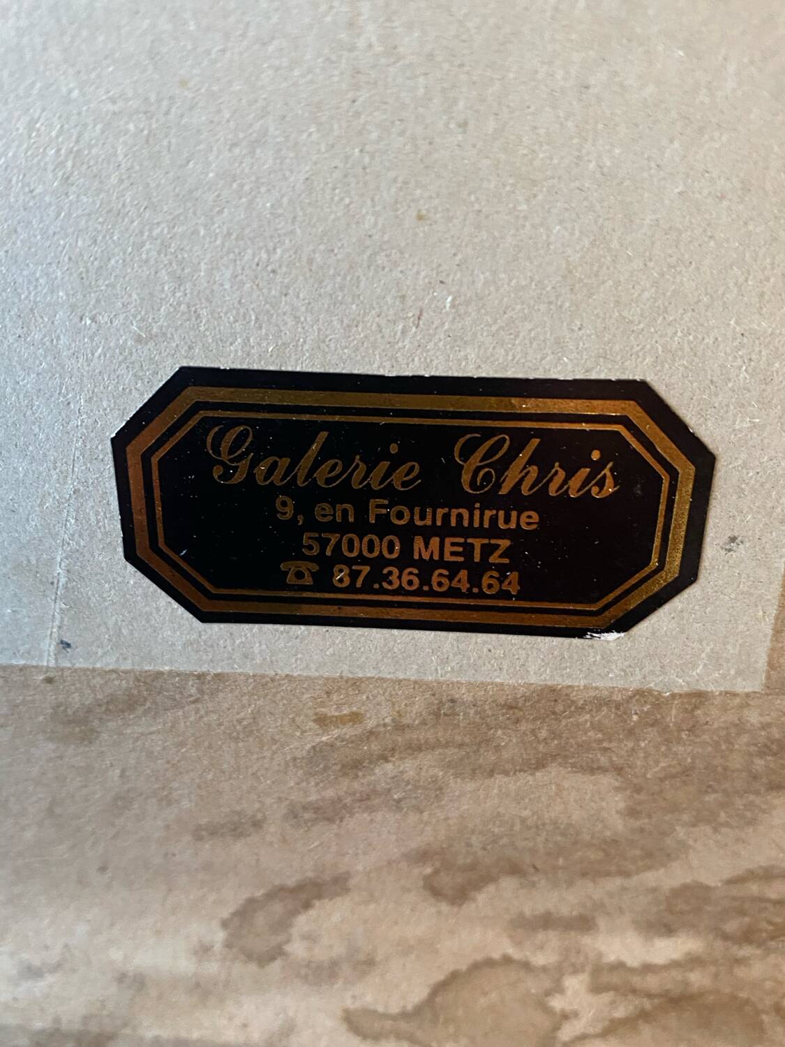 Painting by Paul Fickinger