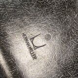 DSW chair black fibre black dowel walnut Eames Herman Miller vintage 1950