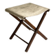 Tabouret pliant vintage