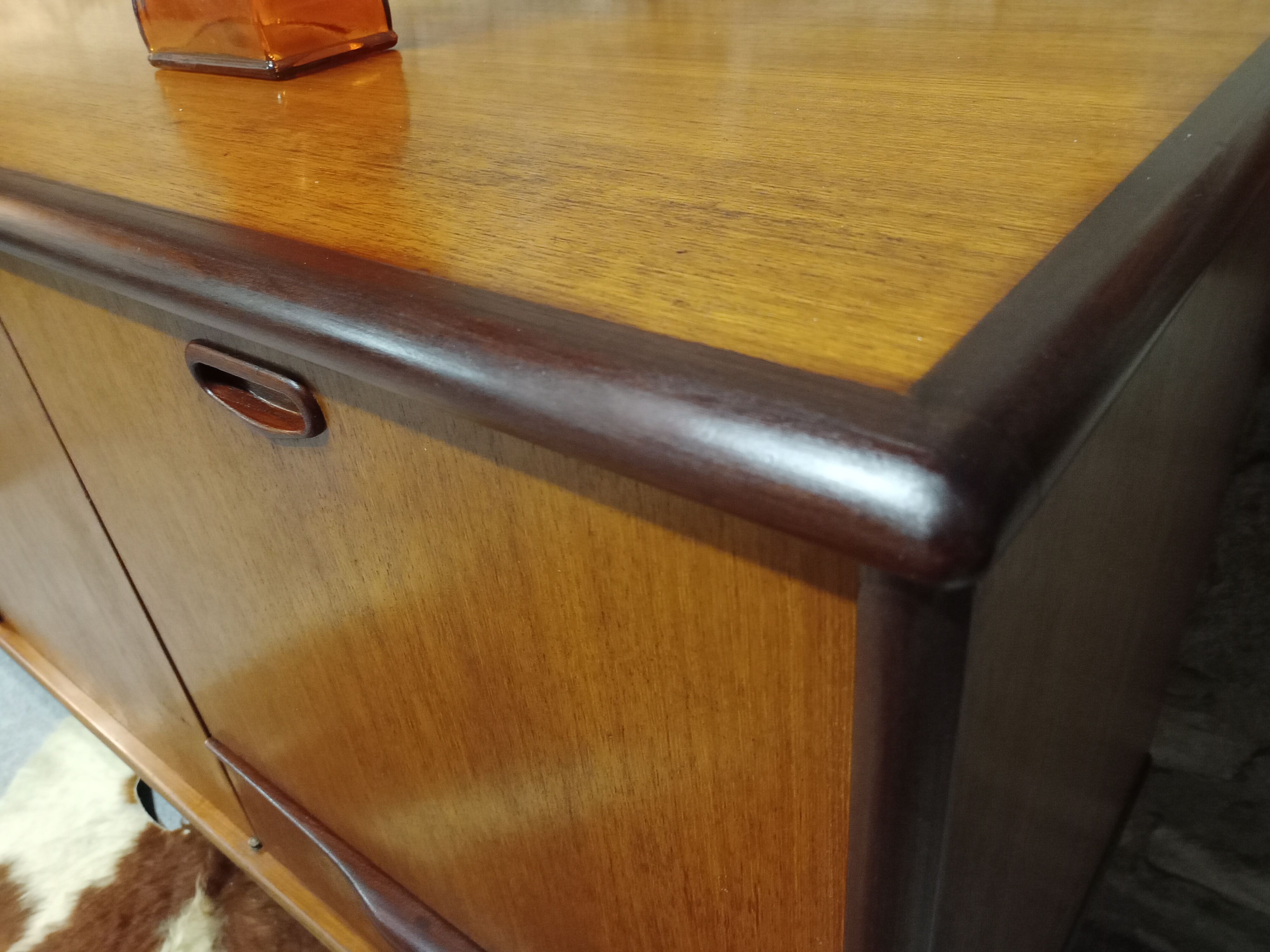 Scandinavian design enfilade in teak