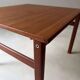 Teak coffee table by Alf Svensson from the 1960s, mid-century design.