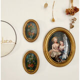 Duo medallion frame
