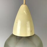 60s 70s Erco ceiling lamp ceiling light lamp light glass space age