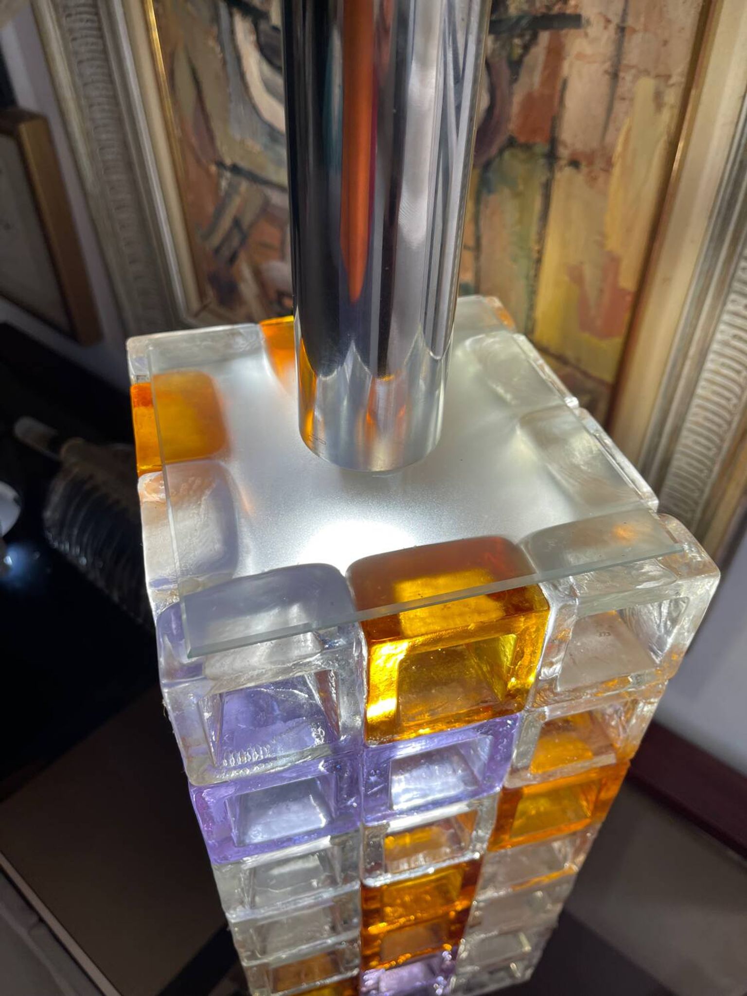 Albano Poli for Poliarte model XXL Murano glass, Italy 1970s